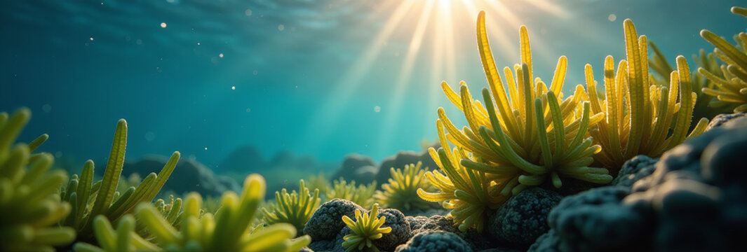 warm sunlight nourishes seaweed growth underwater environments nutrients scarce daily periods require optimal conditions