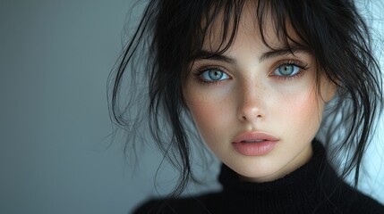 Portrait of a beautiful woman.