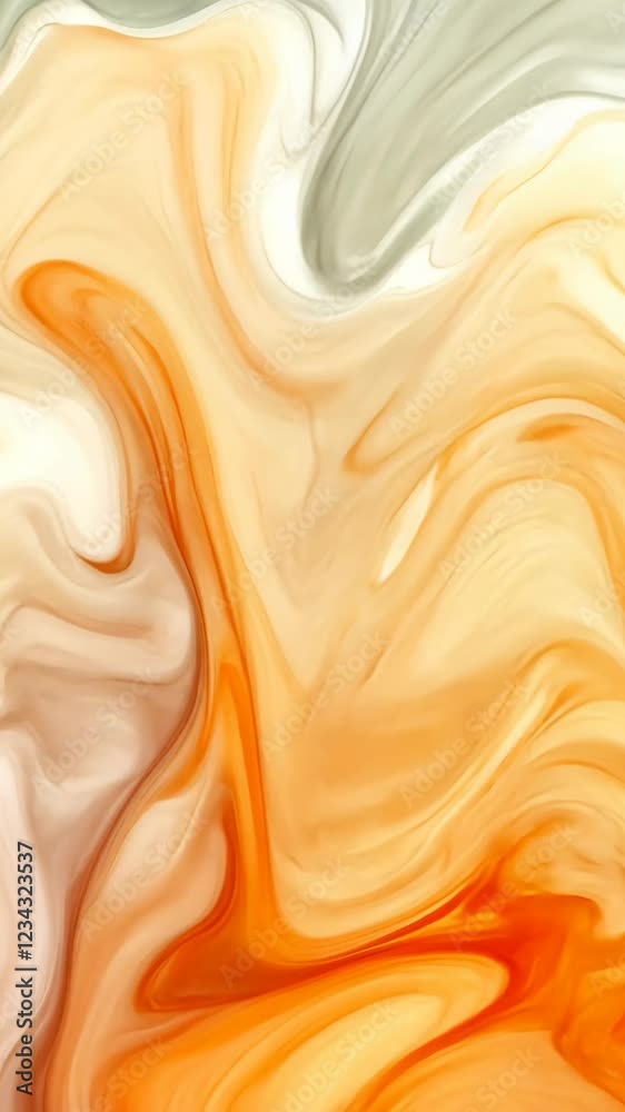 Poster dynamic colors and textures blend seamlessly to create an abstract composition. the animation explor
