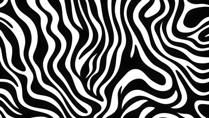 Black and White Abstract Background
