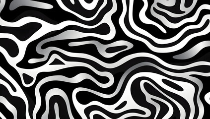 Black and White Abstract Background
