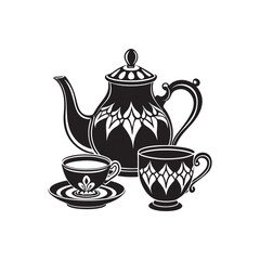 teapot and teacup