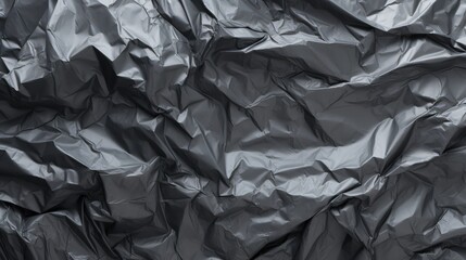 Crumpled Plastic Texture with Seamless Surface Ideal for Background, Patterns and Design Projects in Various Creative Applications