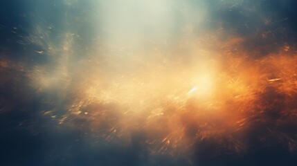 Obraz premium Abstract Texture Background Featuring Fiery Orange and Cool Blue Tones, Perfect for Film and Digital Media Use, Evoking Emotion and Depth