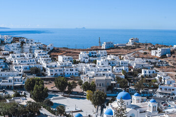 view of the town, Ios