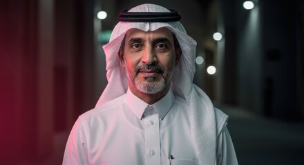 Arab Man Portrait Professional Headshot Business Image