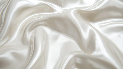 white silk background