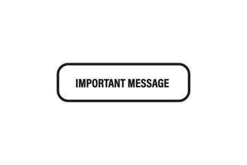Prinbutton web template,important message Speech bubble, banner label

t