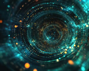 Obraz premium Abstract visualization of risk assessment, risk management, concept of identifying and evaluating financial threats