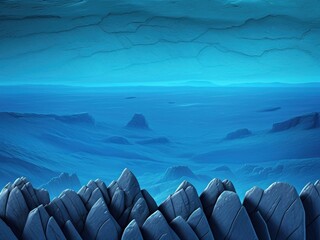 Fototapeta premium landscape with mountains and snow,sunset over the mountains,landscape with mountains