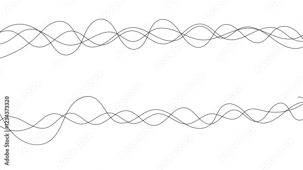 Poster dynamic gradient colorful flowing wave design element. abstract wavy lines gradient vector line blen