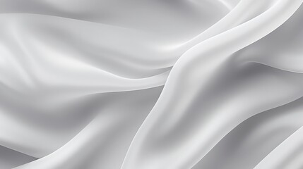 Elegant White and Grey Abstract Cloth Texture for Background Use in Design Projects and Visual Presentations