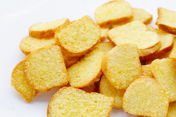 Crispy butter and sugar bread