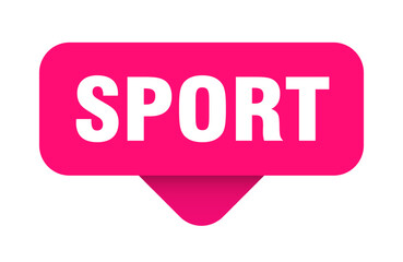 sport sticker. sport sign on transparent background