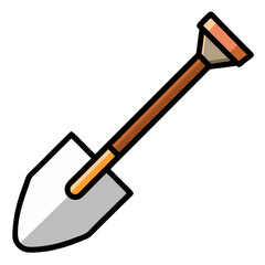shovel icon design