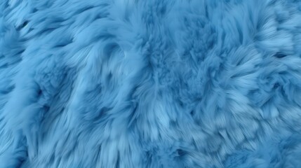 Obraz premium Soft Blue Fleece Fabric Close-Up Showing Texture and Detail, Ideal for Cozy Apparel, Home Decor, and Textile Projects
