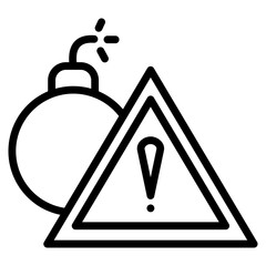 Hacker Alert Icon