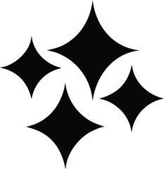 Fototapeta premium Shine icon, Clean star icon