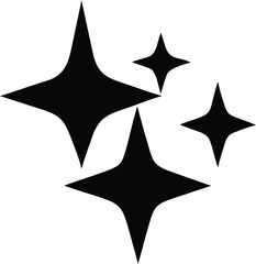 Shine icon, Clean star icon