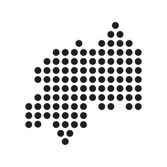 Rwanda Map Icon