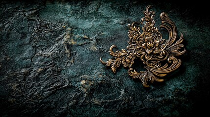 Ornate dok kha motif showcase artistic studio high-quality image elegant setting close-up decorative artistry