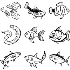 set of fishes
