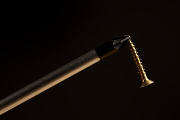 self tapping screws with a beautiful color for finishing and decorative work in construction