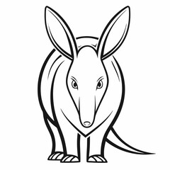 Aardvark Vector Silhouette - SVG, PNG, EPS, AI, PSD Illustration Download