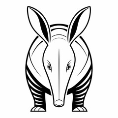 Aardvark Vector Silhouette - SVG, PNG, EPS, AI, PSD Illustration Download