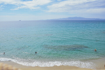 beach and sea, Naxos