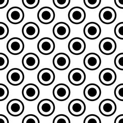 Geometric Black and White Backgrounds, Seamless Pattern, Digital Paper