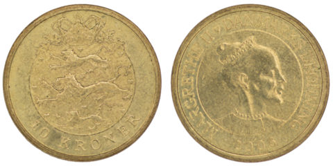 10 danish kroner