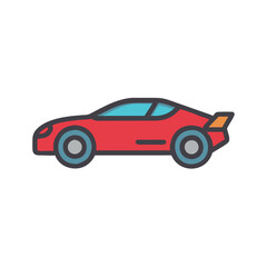 sports car icon design