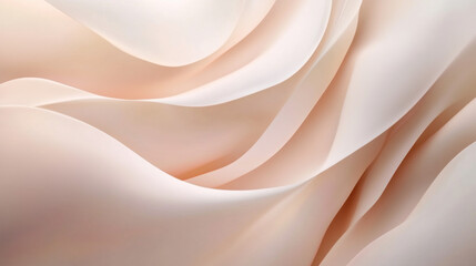 Obraz premium Abstract beige background flowing like soft waves with smooth lines