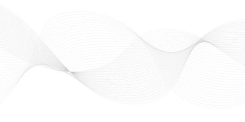 Abstract wave and curved blend lines on transparent background. Sound, music, volume background. Design for brochure, flyer, banner, template, wallpaper background and many more.