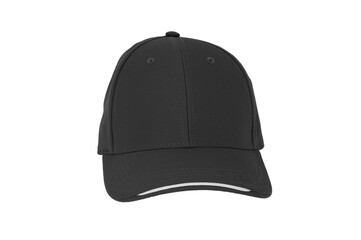 black baseball cap