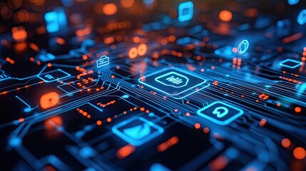 Concepts of internet people connections and network connections, including symbols for sales, job opportunities, and SEO, as well as payment and buying actions, represented by pay and buy keys.