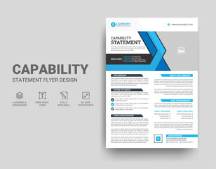 Capability Statement Template Design
