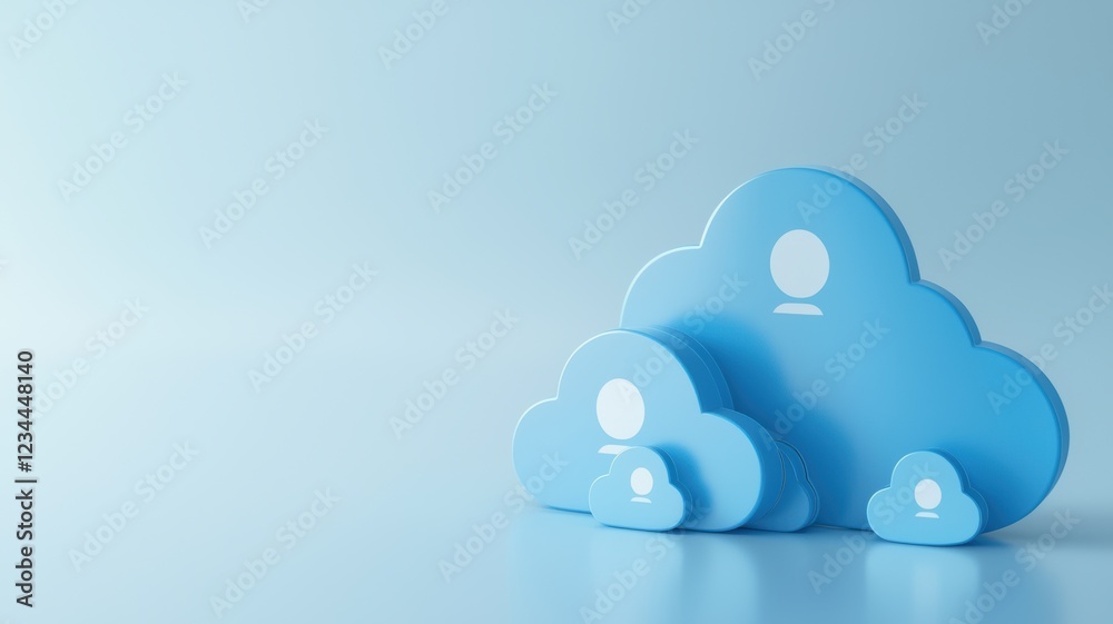 Poster cloud-based crm dashboard for user navigation in customer recommendations