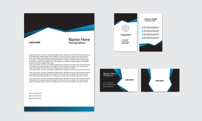 Stationery Mockup A4 simple design and minimal stationery templet design 