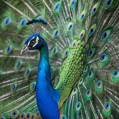 peacock a very beautiful