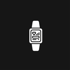 Smartwatch icon flat vector design