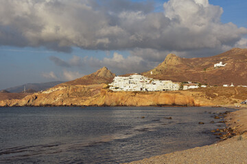 sea and mountains Naxos
