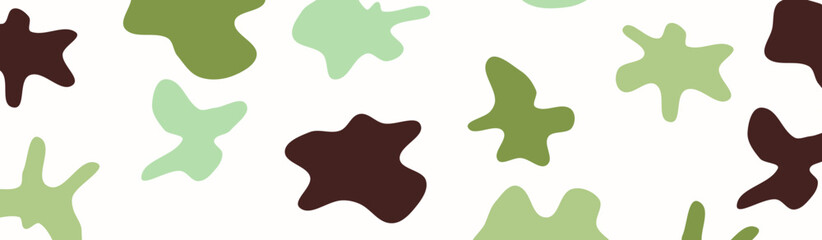 A collection of abstract SVG shapes on a white background