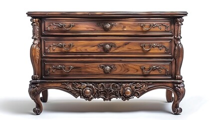 A dresser is a piece of furniture used for storing clothes and personal items. It typically features multiple drawers, providing ample storage space while adding style and functionality to any bedroom