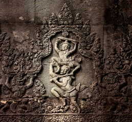 guerreros en ceremonia de celebración