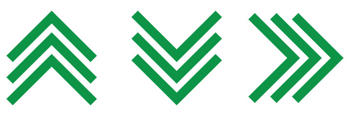 set of swipe up arrows, different black arrows symbol, scroll or swipe up arrows eps 10.