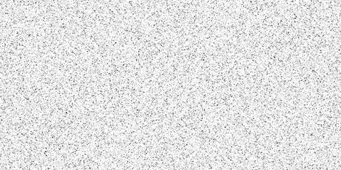 White granite terrazzo floor seamless pattern .concrete textured surface .Grain dots white wall background texture .stone granite black white background marble surface pattern.