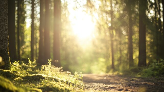 International Day of Forest. Forest Day Background