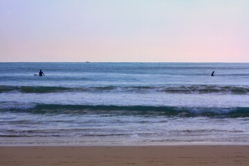 Fototapeta premium 부산 송정 해수욕장 (Busan Songjeong Beach)